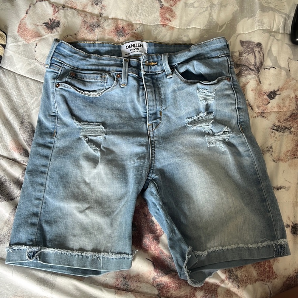 Denizen Levi Mid Rise Bermuda Shorts